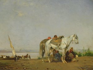 På bredden av Nilen, 1871